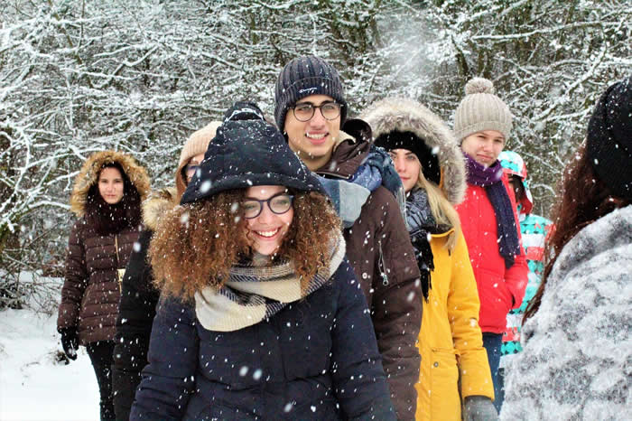 Un voyage scolaire pour les élèves